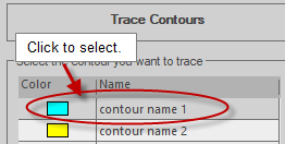 editing resource assignment contours